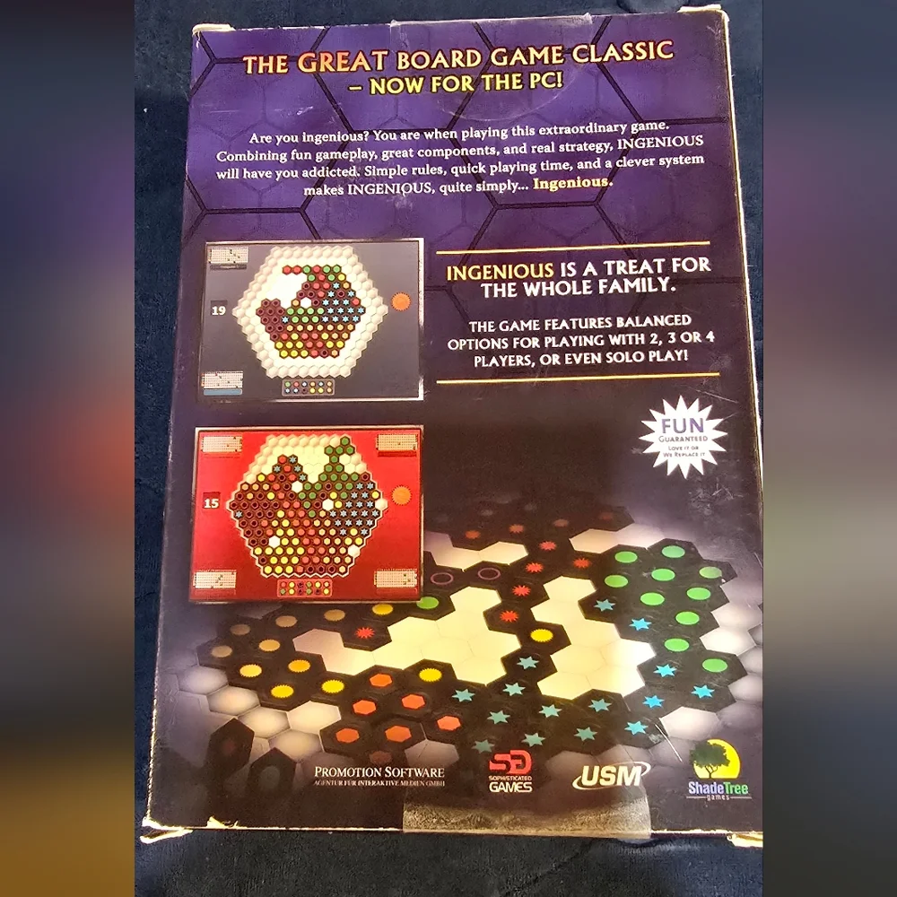 NWOT Ingenious Brain Game For PC